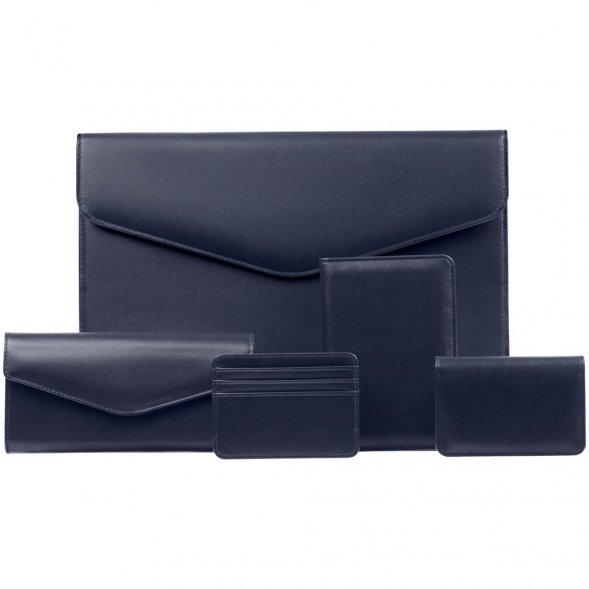 Обложка для паспорта Signature, синяя 