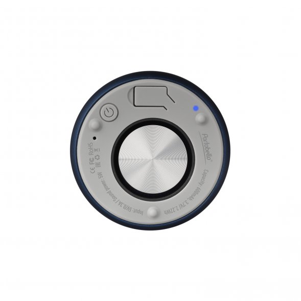 Беспроводная колонка Passion 80dB 600 mAh, синяя 