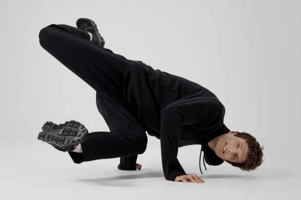 Худи унисекс Begi, черное 