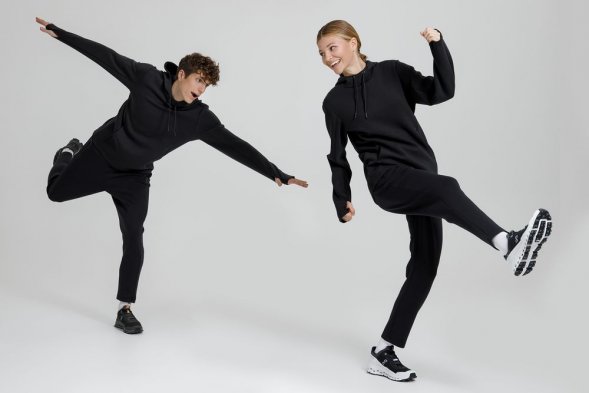 Худи унисекс Begi, черное 