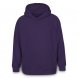 Худи флисовое унисекс Manakin, фиолетовое 