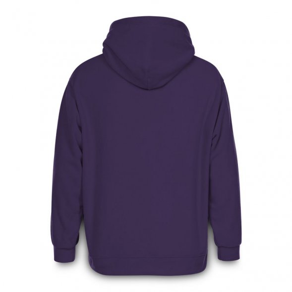 Худи флисовое унисекс Manakin, фиолетовое 