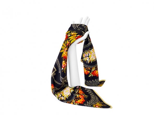 Платок Тагильский поднос 