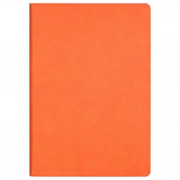 Ежедневник Latte NEW недатированный, оранжевый/оранжевый