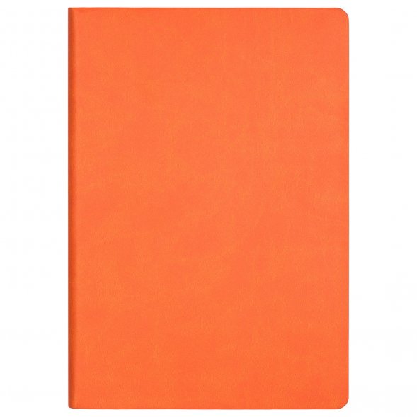 Ежедневник Latte NEW недатированный, оранжевый/оранжевый 