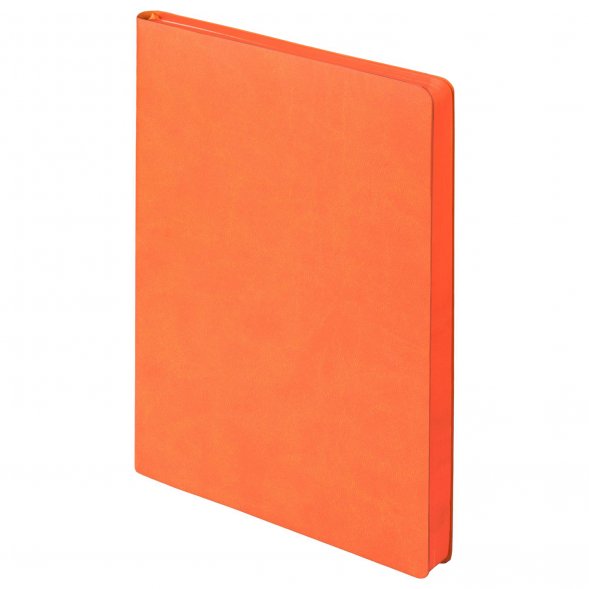 Ежедневник Latte NEW недатированный, оранжевый/оранжевый 