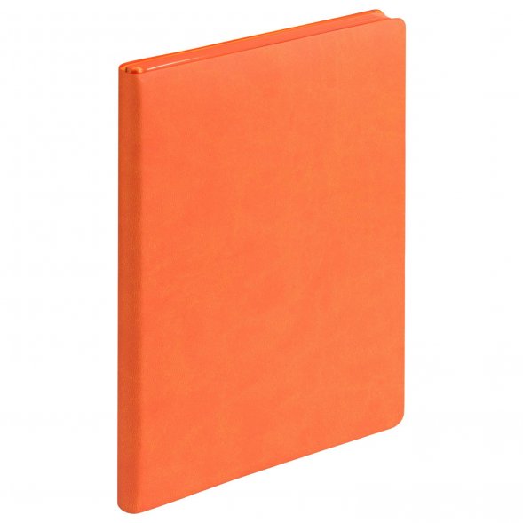Ежедневник Latte NEW недатированный, оранжевый/оранжевый 