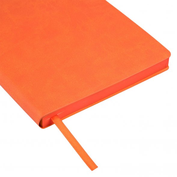 Ежедневник Latte NEW недатированный, оранжевый/оранжевый 