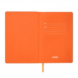 Ежедневник Latte NEW недатированный, оранжевый/оранжевый