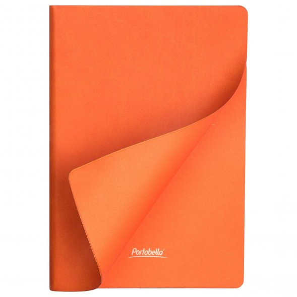 Ежедневник Latte NEW недатированный, оранжевый/оранжевый 