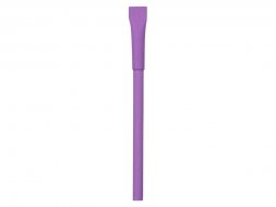 Ручка картонная с колпачком Recycled, фиолетовый (Р)
