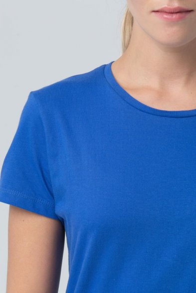 Футболка женская Miss 150, ярко-синяя (royal) 