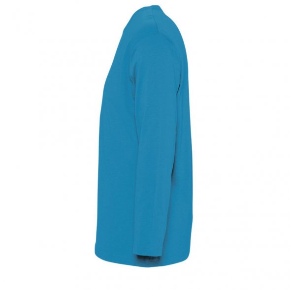 Футболка мужская с длинным рукавом Monarch, голубая 