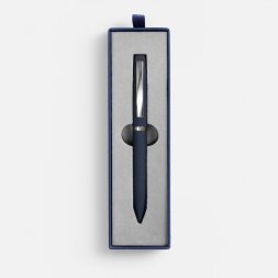 Ручка шариковая Bolt Soft Touch в футляре, синяя