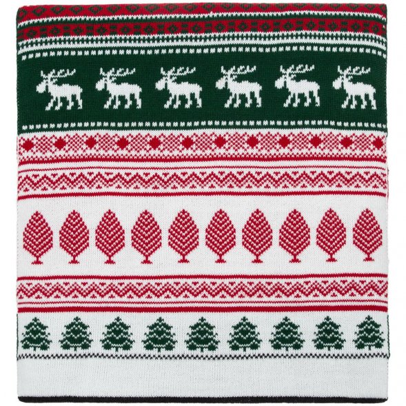 Шарф Mirakler, красный с зеленым 