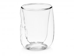 Кружка с двойными стенками и эффектом помятости Mauna