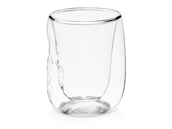 Кружка с двойными стенками и эффектом помятости Mauna 