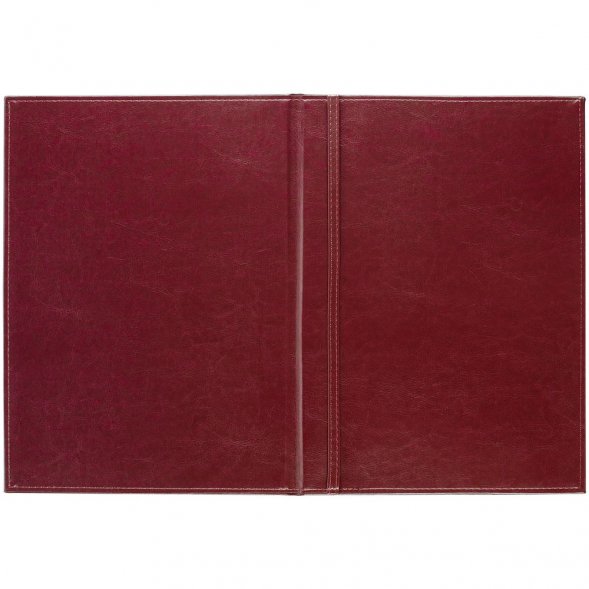Папка адресная Nebraska, бордовая 