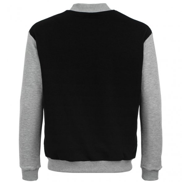 Бомбер College, черный 