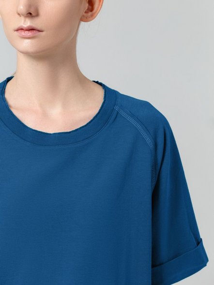 Футболка унисекс Vozduh 1.0, синяя 