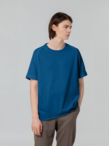 Футболка унисекс Vozduh 1.0, синяя 