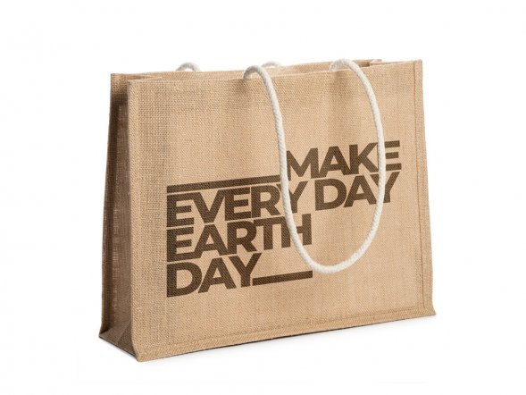 Пляжная сумка STERNA из джута, бежевый 