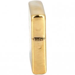 Зажигалка Zippo Classic Brushed, золотистая