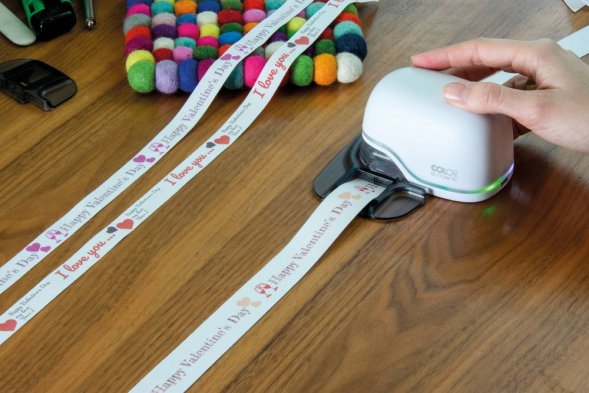 Лента Colop E-mark 25, белая 