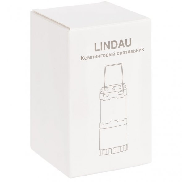 Кемпинговый фонарь Lindau, черный 