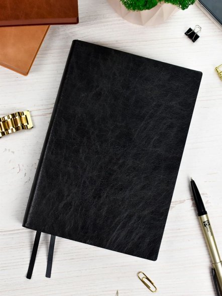 Ежедневник Merida, датированный, черный 