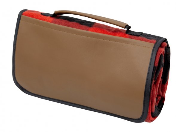 Плед для пикника Recreation, красный/черный 