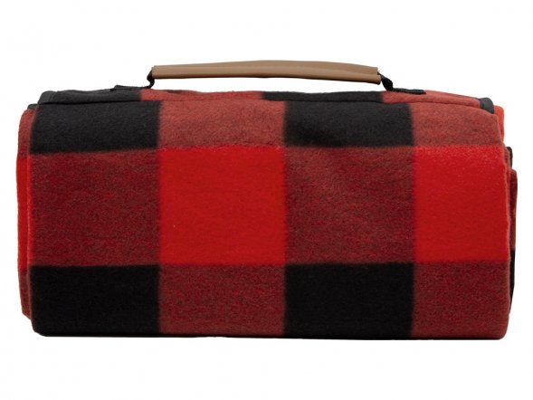 Плед для пикника Recreation, красный/черный 