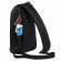 Рюкзак cross body, Frank, черный 