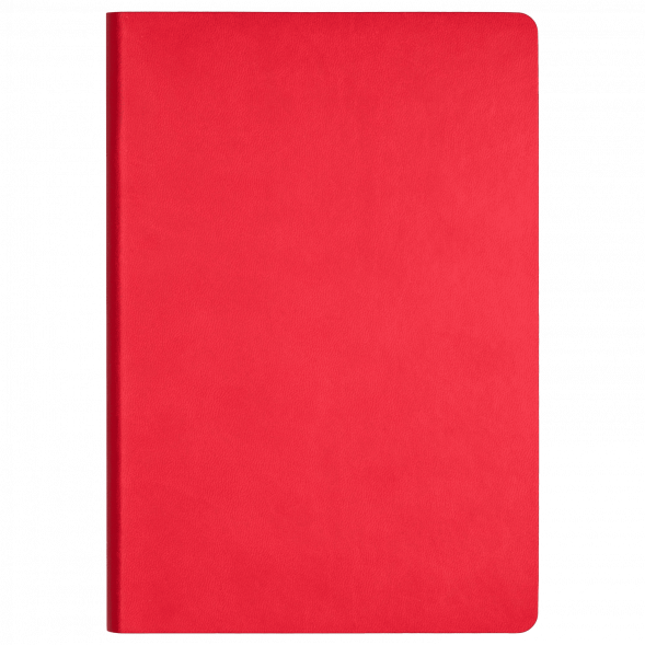 Ежедневник Latte NEW недатированный, красный/бежевый 