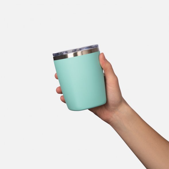 Термокружка вакуумная Viva, аква 