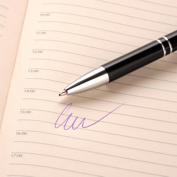 Шариковая ручка Portobello PROMO, черная 