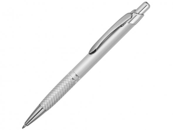 Ручка шариковая Кварц серебристая 