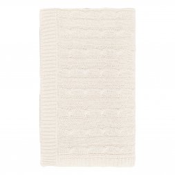 Плед Fado вязаный, бежевый (без подарочной коробки)