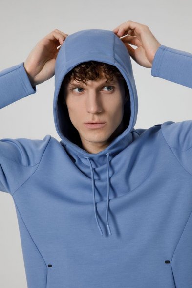 Худи унисекс Begi, синее 