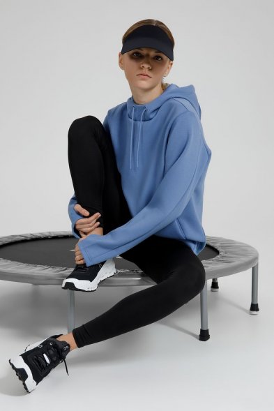 Худи унисекс Begi, синее 