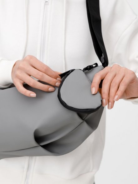 Сумка через плечо Altro, серая 