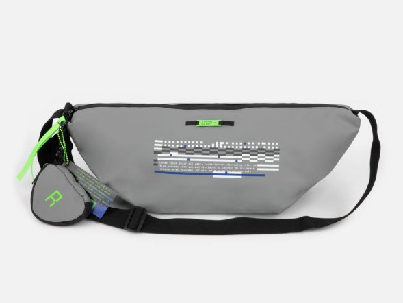 Сумка через плечо Altro, серая 