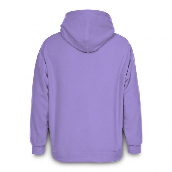 Худи флисовое унисекс Manakin, сиреневое 