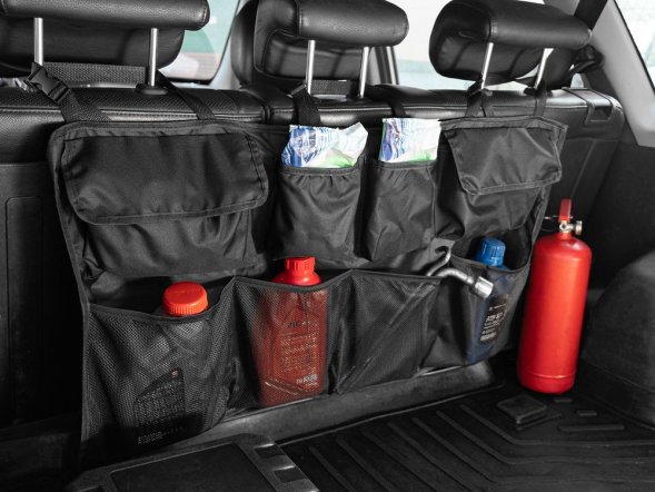 Органайзер в багажник автомобиля Ordinare, черный 
