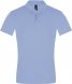 Рубашка поло мужская Perfect Men 180 голубая 