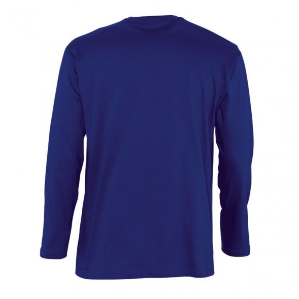 Футболка мужская с длинным рукавом Monarch, синий ультрамарин 