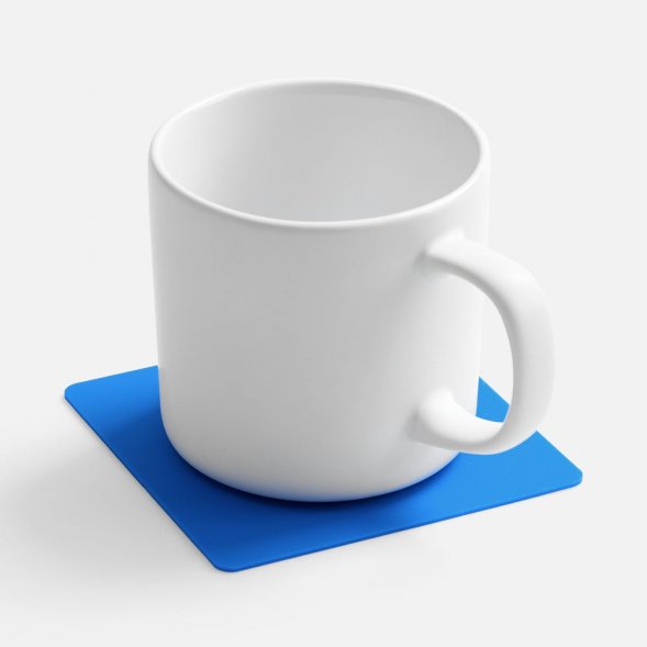 Костер Costero, квадратный, синий 