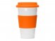 Фарфоровая кружка с двойными стенками Toronto, 300мл, оранжевый 