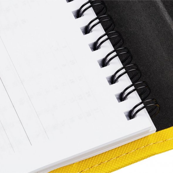 Планинг Grade на заказ, недатированный, желтый 