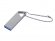 USB 2.0-флешка на 128 Гб с мини чипом, компактный дизайн, отверстие треугольной формы для цепочки 